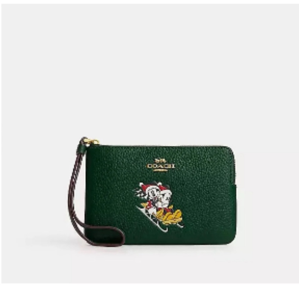 New Coach Disney X Wristlet in Original Packaging